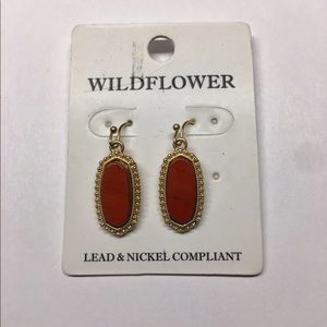 Red jasper Fashion earrings